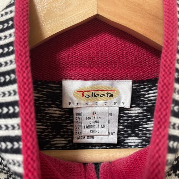 Talbots Cardigan Sweater Jacket sz P - Picture 5 of 14